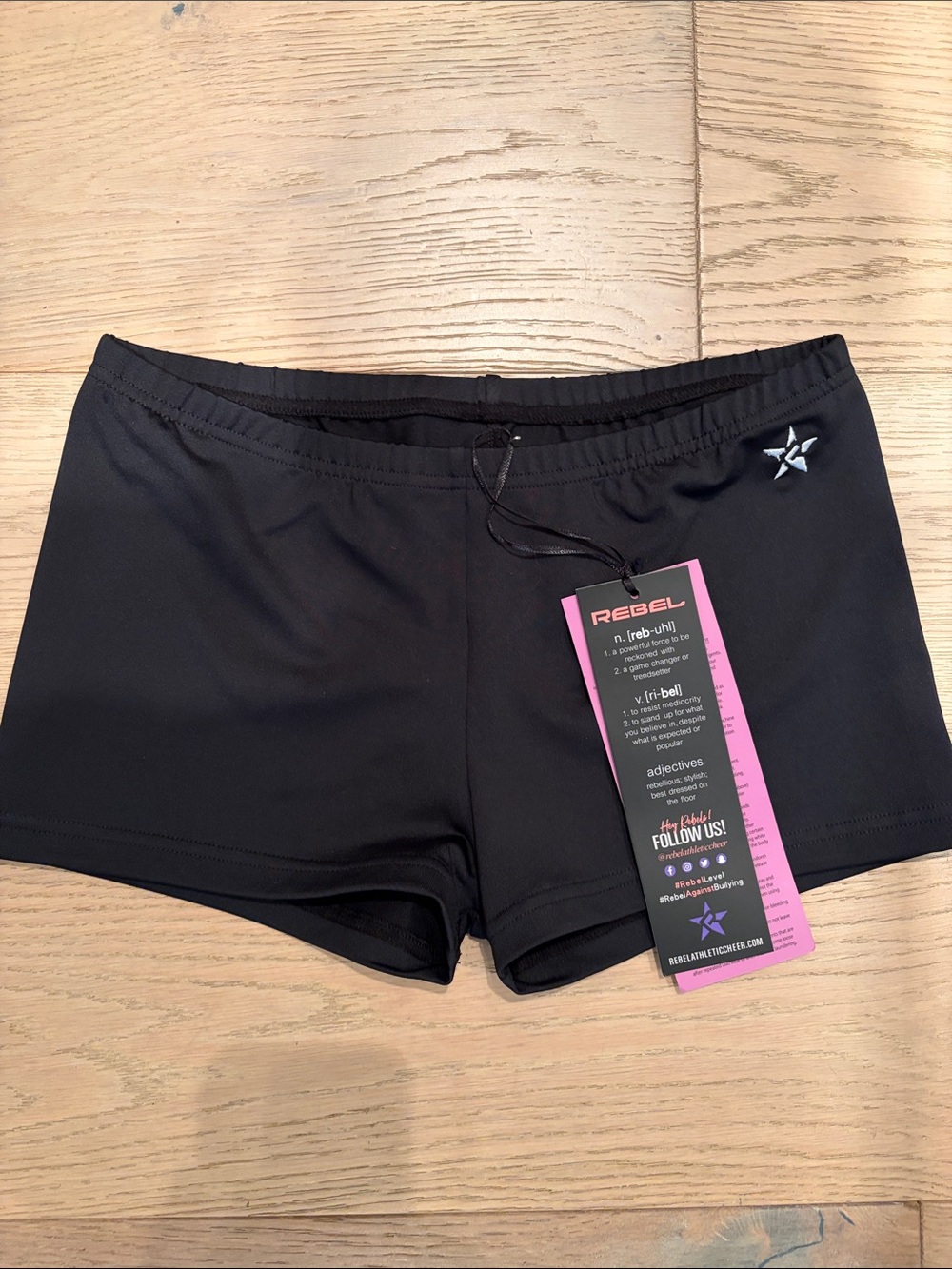 rebels Black Women's Bike Shorts